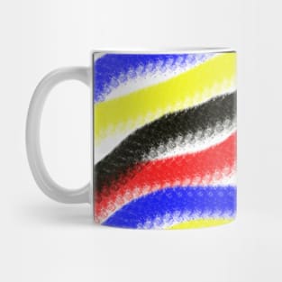 brush coloring pattern Mug